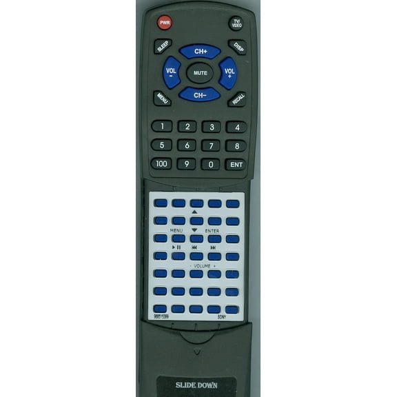 Replacement Remote for SONY 9-885-153-99, 988515399, RT988515399, RMTCM5IP, RDPM5IP
