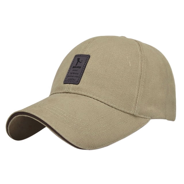 serony Pure Color Men's Cotton Outdoor Sport Baseball Cap Casual Sun Hat