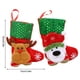 thumbnail image 5 of Calcetín de Navidad Bewildely accesorio de tamaño pequeño decoración del hogar bolsa de regalo lentejuelas DIY Patrón de oso, 5 of 6
