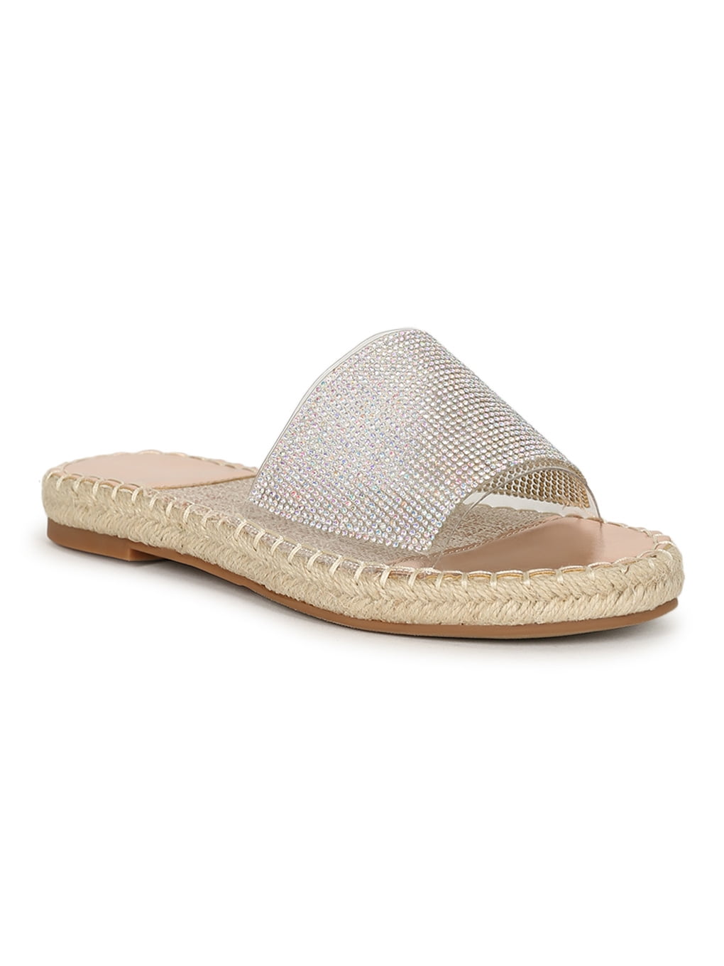 eva espadrille platform slide