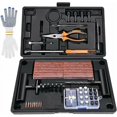 thumbnail image 1 of 100PCS Professional Motorcycle Tire Repair Kit Tire Wick Kit Puncture Repair Tire Tubeless Car Portable Car Multifunction Tool Set ATV Tire wick kit f, 1 of 5
