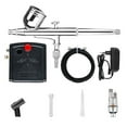 thumbnail image 1 of Auto-Stop Function Airbrush With Compressor 0.3mm 7cc Dual-Action Airbrush Spray Gun for Model Cake Painting Nail Art Car Tatoo ,Easy to Use, 1 of 6