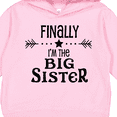 thumbnail image 3 of Inktastic Finally I'm the Big Sister Toddler Hoodie, 3 of 4