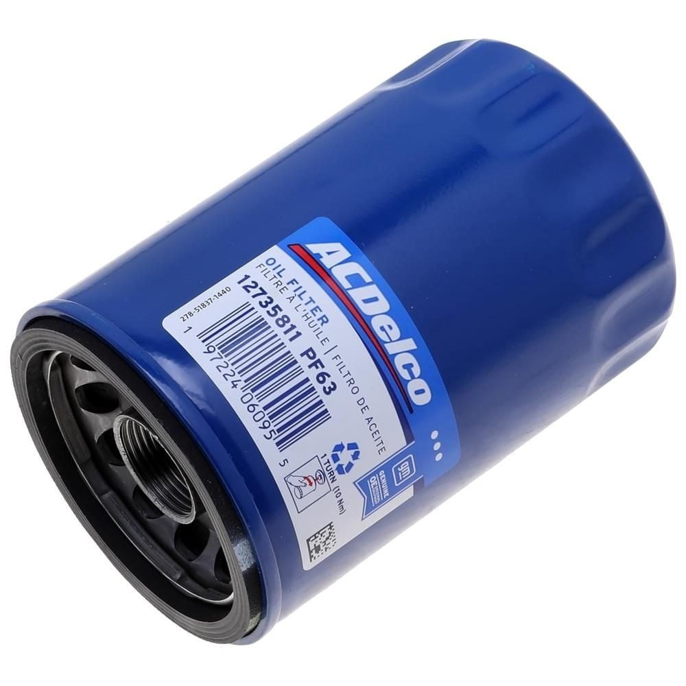 AcDelco PF63 Engine Oil Filter Fits select: 2014-2023 CHEVROLET SILVERADO, 2011-2023 FORD F150