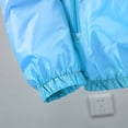 thumbnail image 2 of Uootdi Womens Gradient Color Windbreakers Hooded Zip Up Lightweight Jackets Casual Outdoor Windproof Outerwear Summer Beach Vacation Wear Gift, 2 of 7
