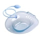 thumbnail image 2 of Asiento de inodoro con bidé para mujer, lavabo, lavabo profundo para baño, para hotel y viajes. azul un, 2 of 9