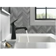 thumbnail image 2 of Delta 564-Mpu-Dst Ashlyn 1.2 GPM Single Hole Bathroom Faucet - Black, 2 of 7