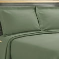 thumbnail image 3 of Blue Nile Mills Solitaire Farmhouse Green Diamond Jacquard Cotton Bedspread, King Breathable, 3 of 5