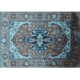 thumbnail image 1 of Ahgly Company Indoor Rectangle Oriental Light Blue Industrial Area Rugs, 4' x 6', 1 of 4