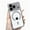 Gray, variant on Allytechgroup for iPhone 17 Pro Magnetic Rugged Clear Protective Case, Corner Protective Bumper Anti-Scratch Cover Compatible with Magsafe, Orange