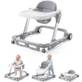 thumbnail image 3 of HARPPA Baby Walker for Babies 6-18 Months, Anti-Rollover, Seat and Height Adjustable, White, 3 of 10