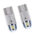 thumbnail image 1 of 2-3pack 2 piezas Universal Car 12V T10 3030 2SMD LED Bombilla blanca , 3 piezas Baoblaze Bombilla de lámpara de luz T10 SMD, 1 of 8