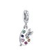 thumbnail image 1 of Madre de plata de ley 925 & Abalorios colgantes de corazones para hija, cuentas finas DIY compatibles con pulsera Pandora Original, joyería DIY para mujer Tan Jianjun unisex, 1 of 2