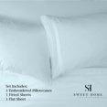 thumbnail image 3 of Home Collection 1800 Count Deep Pocket Microfiber 4 Piece Sheet Set, 3 of 4