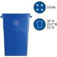 thumbnail image 3 of Genuine Joe 23 Gallon Recycling Container, Each, 3 of 3