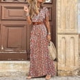 thumbnail image 2 of SZXZYGS Robes pour Women 2024 Parti à Manches Longues Robe d'Été Robe Décontractée Plage Longue 2024, 2 of 5