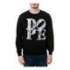 thumbnail image 2 of DOPE The Foiled Sudadera para Hombre, Negro, Grande, 2 of 2