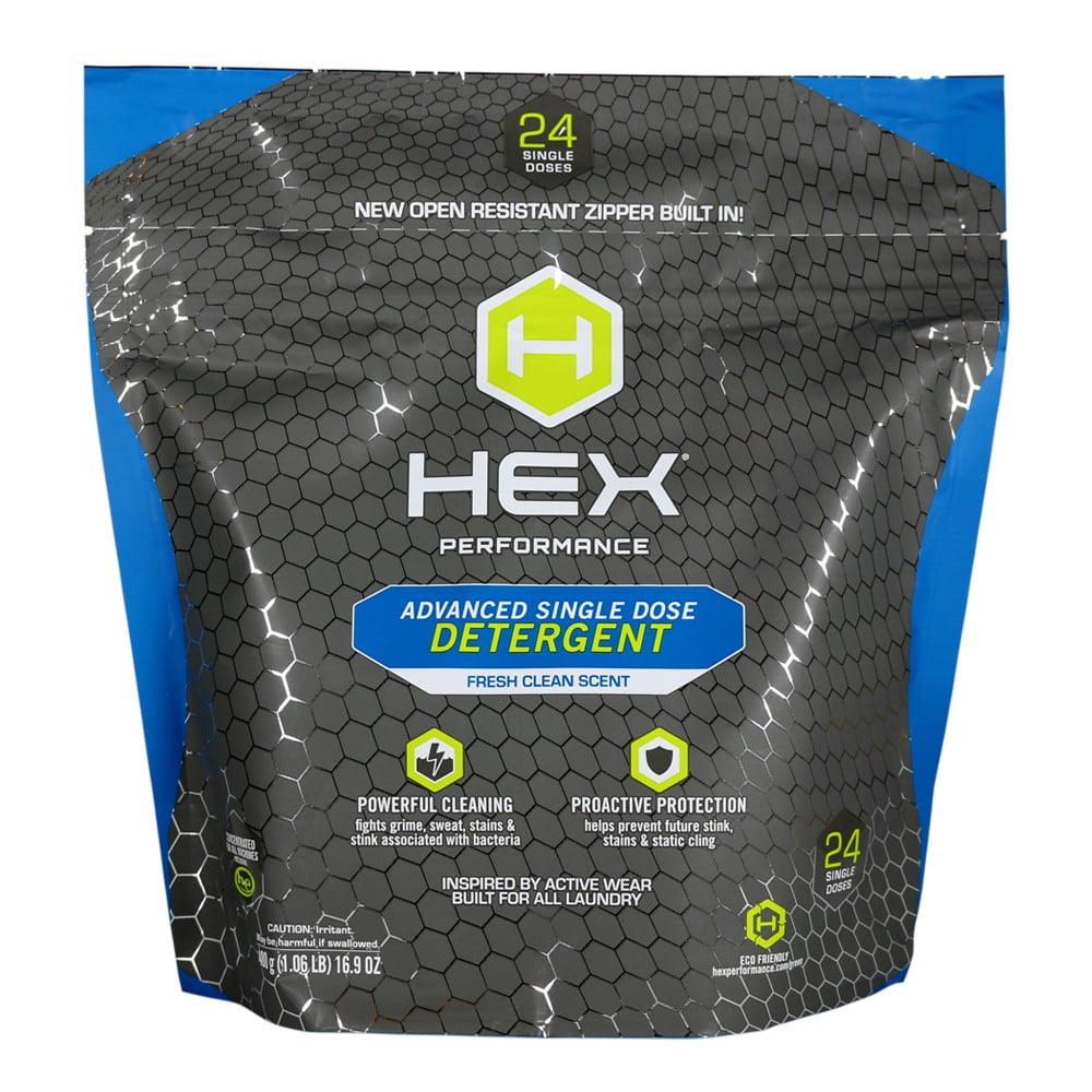 HEX Performance AdvancedLaundry Detergent, Fresh Clean, 24 Loads