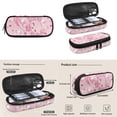 thumbnail image 7 of Yspwyqan Pink Polka Dot Axolotl Strawberry Backpack Set 4Pcs with Lunch Box Pencil Case Water Bottle Bag, Double Zipper Lightweight Bookbags Fits 14" Laptop for Elementary School Travel, 7 of 7