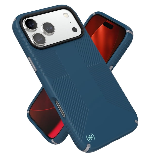 Funda Speck Presidio2 Grip para iPhone 17 Pro Max con MagSafe Deep Sea