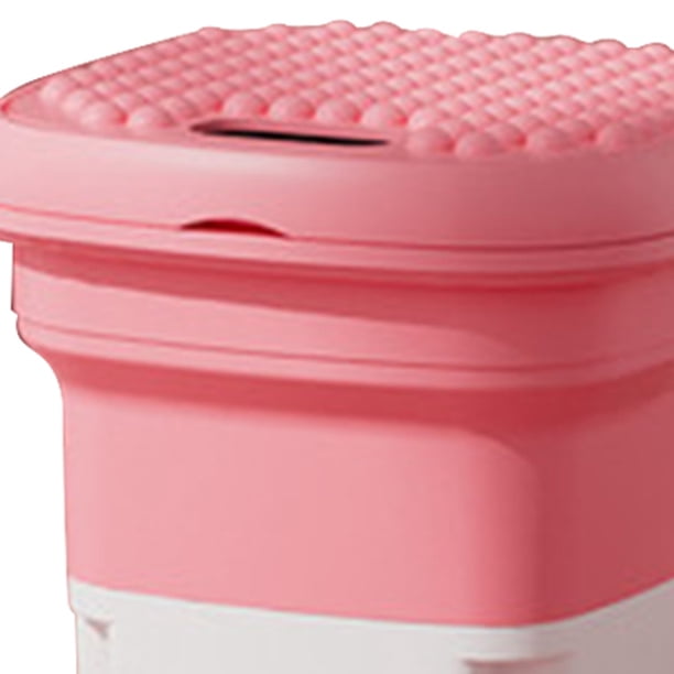 Lavadora plegable Herramientas de limpieza de electrodomésticos para el hogar (Rosa EE. UU.) Likrtyny Para estrenar