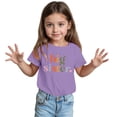thumbnail image 3 of BOOMNY Toddler Baby Girls Tshirts Short Sleeve T Shirts for Girls Big Sister Letter Graphic Breathable Loose Fit Cozy Childrens Athletic Tees, 3 of 7