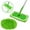 Green, variant on Darzheoy Reusable Microfiber Mop Pads Wet and Dry Sweeping Cloths for Mop Washable