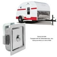 thumbnail image 3 of RV Paddle Entry Door Lock, 304 Stainless Steel   Stainless Door Key Latch Handle Rust Resistance  for Trailers, 3 of 8