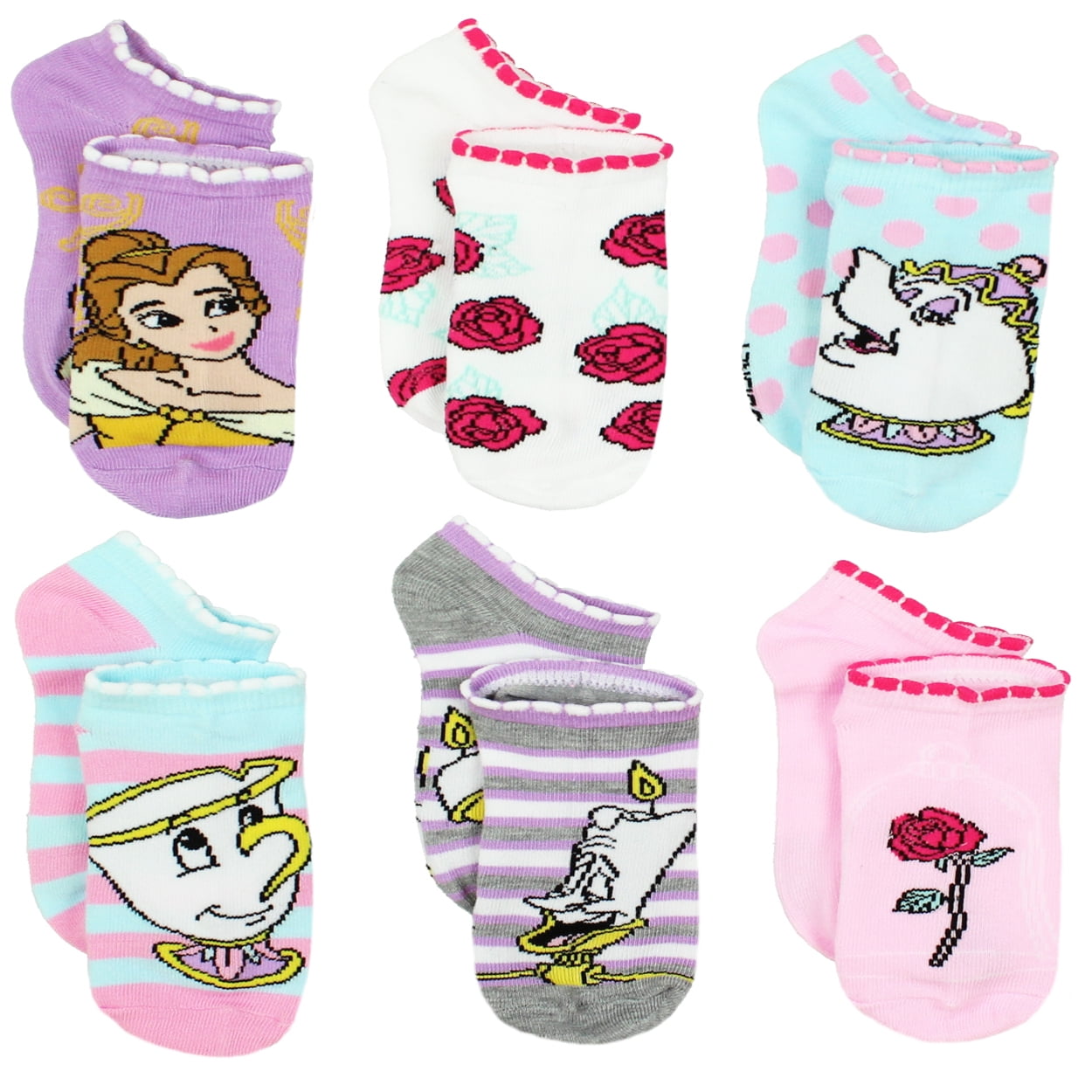 Big Kid/Teen/Adult Tsum Tsum Girls Womens 6 pack Socks Big Kid/Teen/Adult Tsum Tsum Girls Womens 6 pack Socks