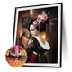 thumbnail image 4 of Geisha 5D bricolaje completo taladro diamante pintura punto de cruz mosaico Kits decoración del hogar, 4 of 9