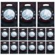 thumbnail image 1 of 50pcs Retro Disco Gift Box Wrapping Bags Recyclable Candy Box Storage Bags Handheld Present Pouches, 1 of 4