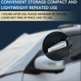 thumbnail image 4 of Yazoeia Car Windshield Snow Cover, Auto Ultra Thick Winter Windscreen Cover for Ice Frost Snow Removal Sun Shade Dust Protection with Magnetic Edge, Universal for Vehicles, SUV, Truck, RV, 4 of 6