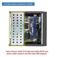 thumbnail image 5 of M09 HTPC Host Mini ITX Computer Chassis DC Power Supply Industrial Control Chassis Home Desktop Comp, 5 of 5