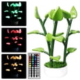 thumbnail image 1 of Para Plantas Artificiales, 16 Colores Rgb, 4 Modos, Lámpara De Mesa Para Plantas, Decoración Moderna Para El Hogar Para Cenas, Citas Y Reuniones sonducket HA046963-01, 1 of 6