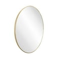 thumbnail image 3 of Infinity Oval Gold Mirror, 24x30", 3 of 3