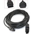 iKKEGOL 33 Feet/10 M OBD2 OBDII 16 Pin Car Male to Female Extension