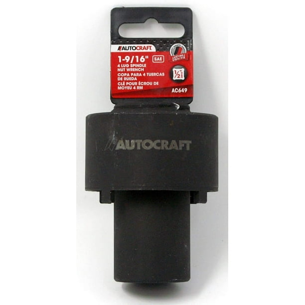 Autocraft 4 Lug Spindle Nut Wrench for Ford 1985 to Current F250 and F
