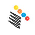 thumbnail image 2 of Maoww 4Pcs Soccer Target Discs Football Trainer Training Target Equipment Agility, 2 of 6