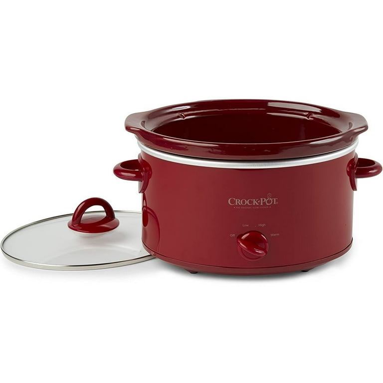 Crockpot Red SCV401-TR 4-Quart Manual Slow Cooker – National Wholesale  Products, LLC