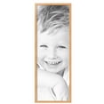 thumbnail image 2 of ArtToFrames 13" x 37" Red Oak Wood Picture Frame, 13x37 inch Brown Wood Poster Frame (WOM-4878),  Pack, 2 of 7