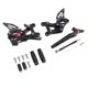 thumbnail image 5 of Reposapiés traseros ajustables de competición negros para Honda CBR1000RR-R SP 2021-2025, 5 of 16