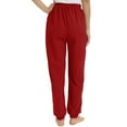 thumbnail image 5 of WBQ Women's Pajama Jogger Pants Red Tag M/US 8, 5 of 6