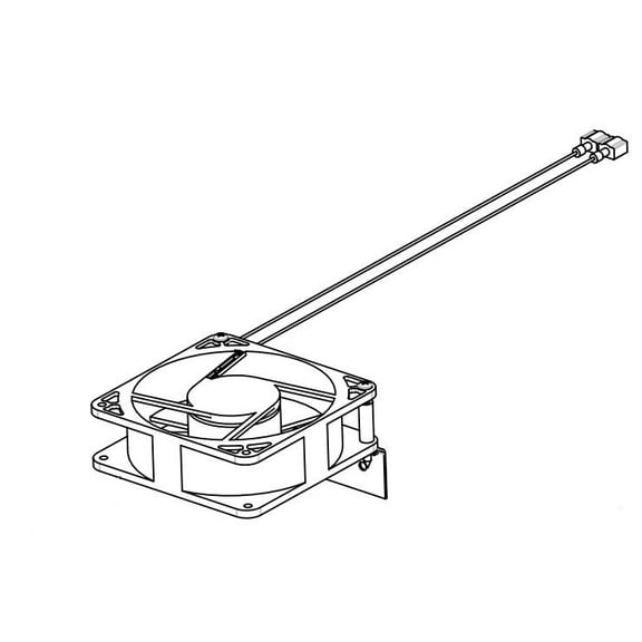 Norcold 639702 Refrigerator Cooling Fan Assembly