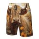 thumbnail image 4 of Fotbe Vintage Sunflower Cow Trajes de Baño Estampados para Hombre, Shorts de Verano de Secado Rápido, Ropa de Playa, Bañadores-Large, 4 of 6