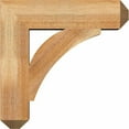 thumbnail image 4 of Ekena Millwork 4"W x 20"D x 24"H Thorton Traditional Rough Sawn Bracket, Western Red Cedar, 4 of 4
