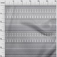 thumbnail image 2 of oneOone Cotton Poplin Gray Fabric Aztec Tribal Sewing Craft Projects Fabric Prints By Yard 56 Inch Wide, 2 of 4