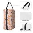 thumbnail image 3 of XMXT Large Capacity Makeup Bag, Retro Boho Chic Tribe Prints Storage Bags Travel Toiletry Cosmetic Bag for Women Men, 3 of 9