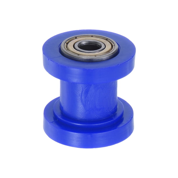 Uxcell 8mm Chain Roller Pulley Tensioner Wheel Guide Groove Type for ...