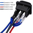 thumbnail image 1 of Momentary Polarity Reverse Switch Waterproof Control Motor Actuator 6 Pin 3 Position Rocker Toggle Switch, 1 of 4