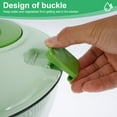 thumbnail image 3 of EIMELI 4L Salad Spinner Manual Salad Washer with Drain and Handle Salad Dryer with Vegetable Washing Basket Multi-Function Lettuce Spinner Fruit Washer, 3 of 9